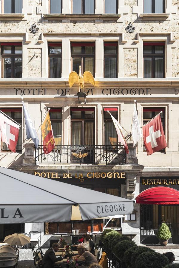 Hotel De La Cigogne Geneva Exterior photo